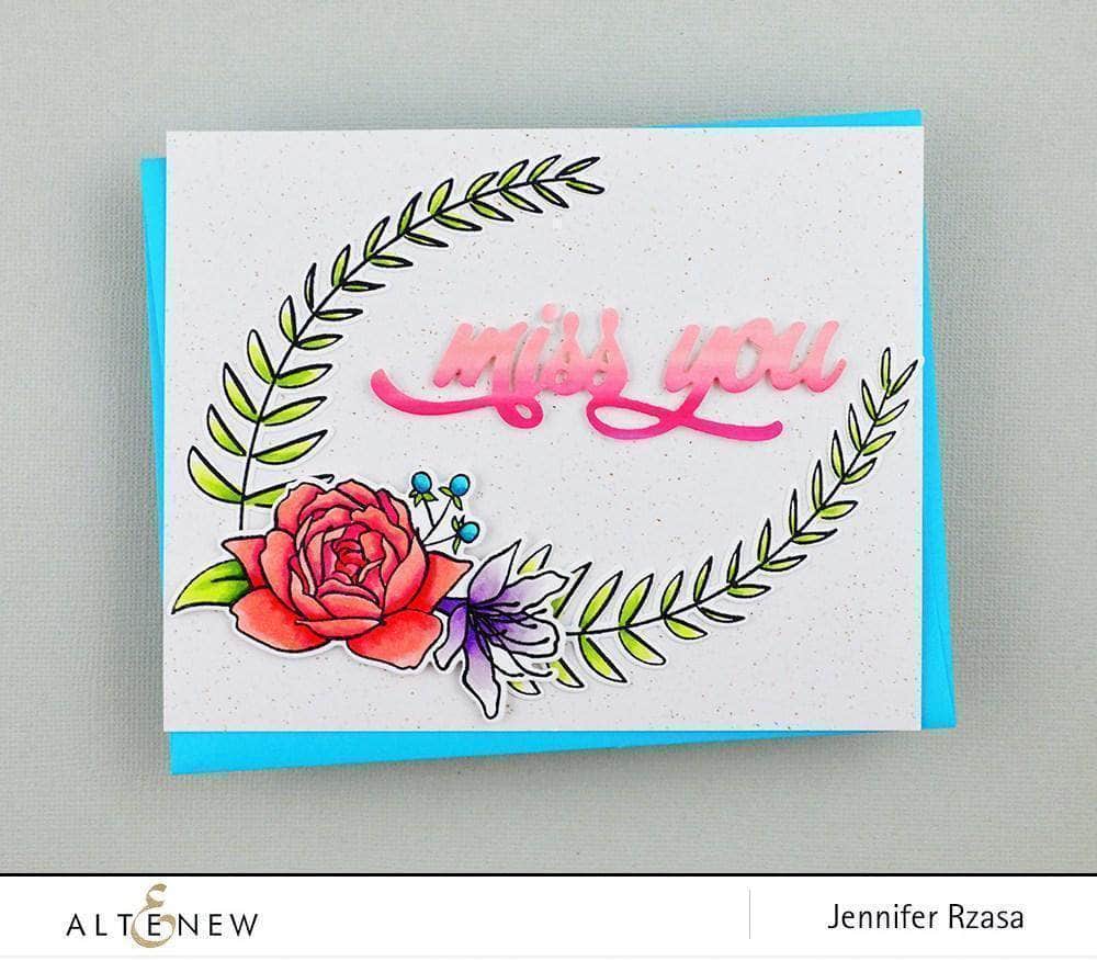 Part A-Glitz Art Craft Co.,LTD Dies Floral Frame Die Set