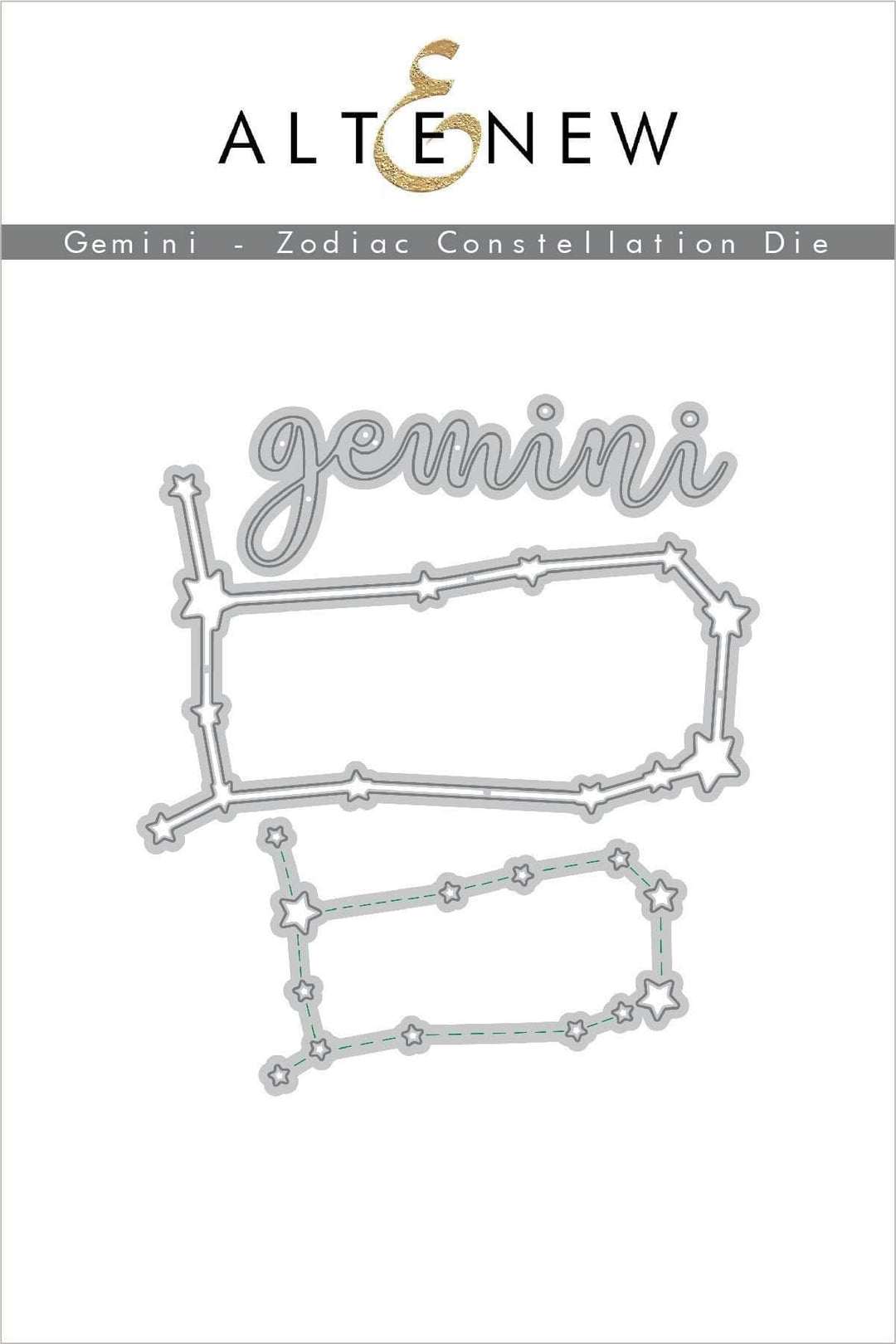 Part A-Glitz Art Craft Co.,LTD Dies Gemini - Zodiac Constellation Die Set