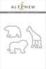 Part A-Glitz Art Craft Co.,LTD Dies Geometric Menagerie Die Set