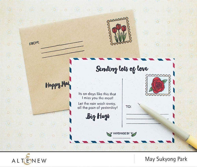 Part A-Glitz Art Craft Co.,LTD Dies Happy Mail Die Set