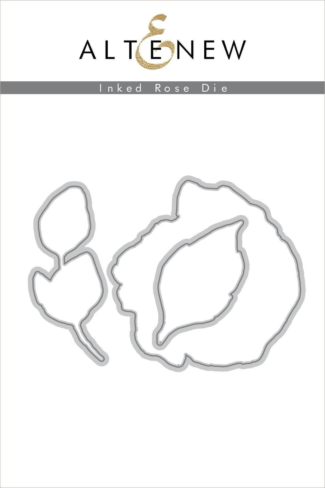 Part A-Glitz Art Craft Co.,LTD Dies Inked Rose Die Set