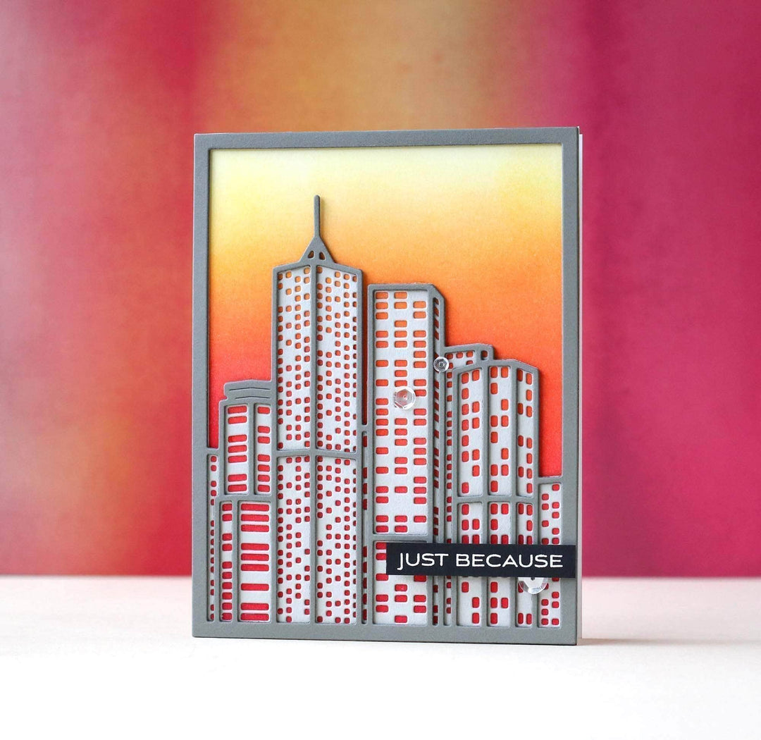 Part A-Glitz Art Craft Co.,LTD Dies Layered Cityscape Cover Die A