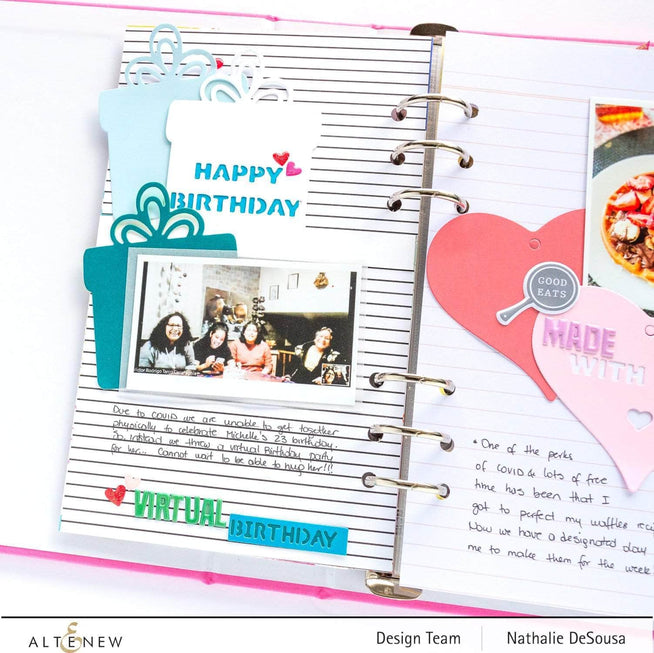 Part A-Glitz Art Craft Co.,LTD Dies Layered Gift Tag - Present Die Set