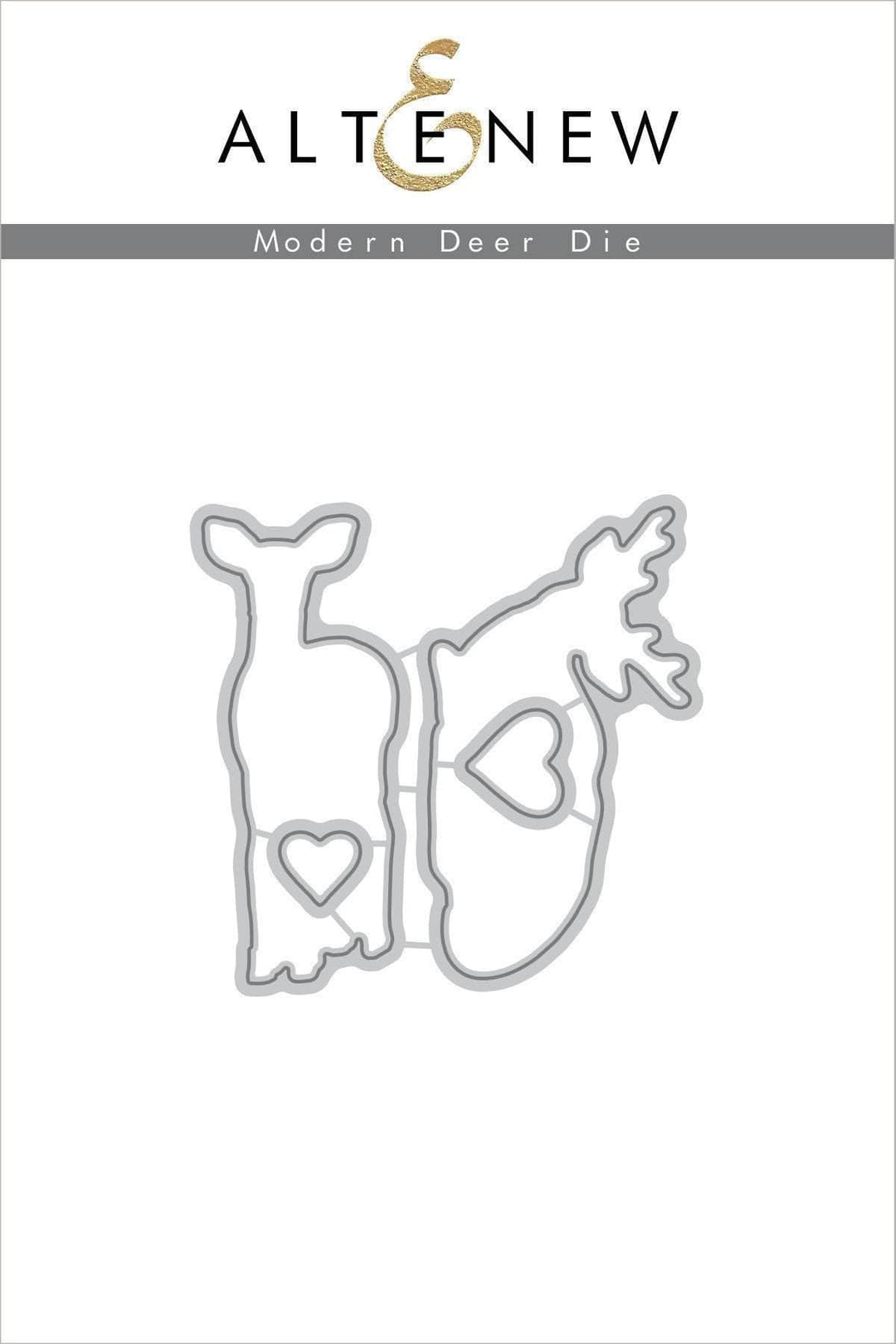 Part A-Glitz Art Craft Co.,LTD Dies Modern Deer Die Set