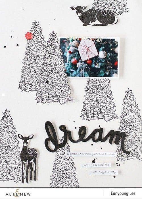 Part A-Glitz Art Craft Co.,LTD Dies Modern Deer Die Set