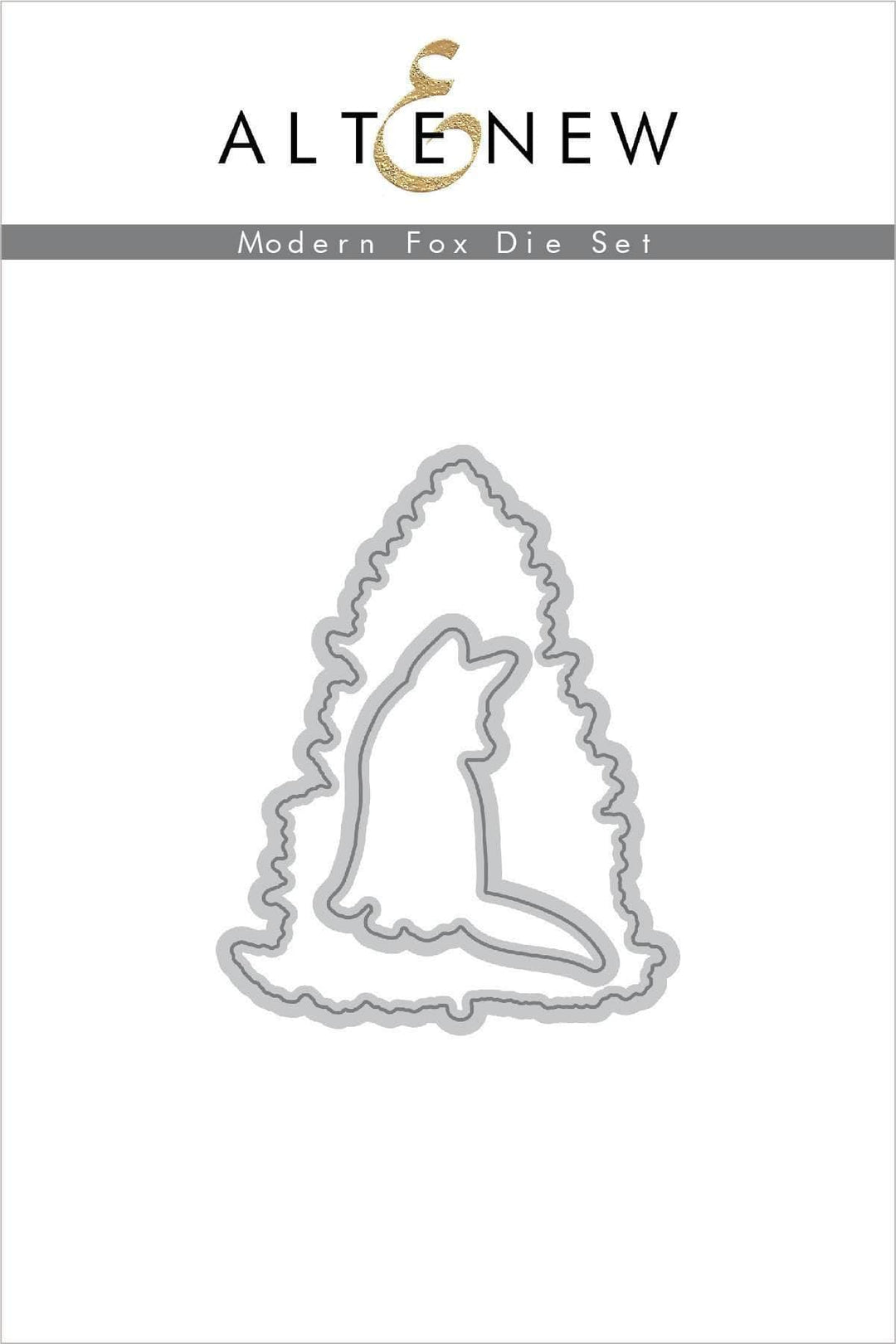Altenew Dies Modern Fox Die Set