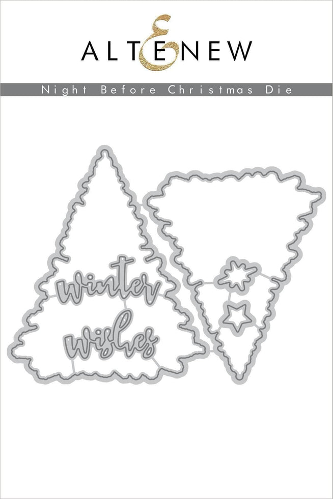 Part A-Glitz Art Craft Co.,LTD Dies Night Before Christmas Die Set