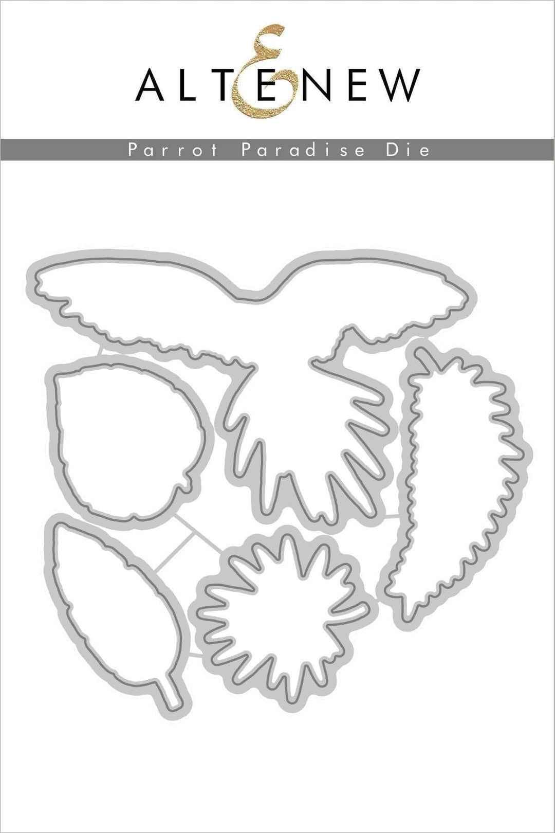 Part A-Glitz Art Craft Co.,LTD Dies Parrot Paradise Die Set