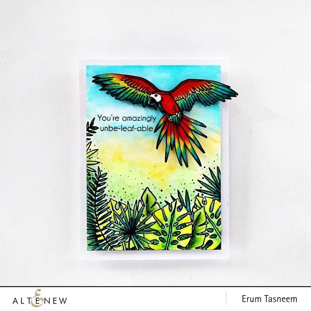 Part A-Glitz Art Craft Co.,LTD Dies Parrot Paradise Die Set