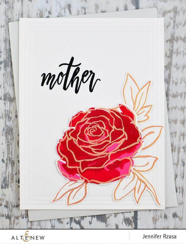 Part A-Glitz Art Craft Co.,LTD Dies Penned Rose Die Set