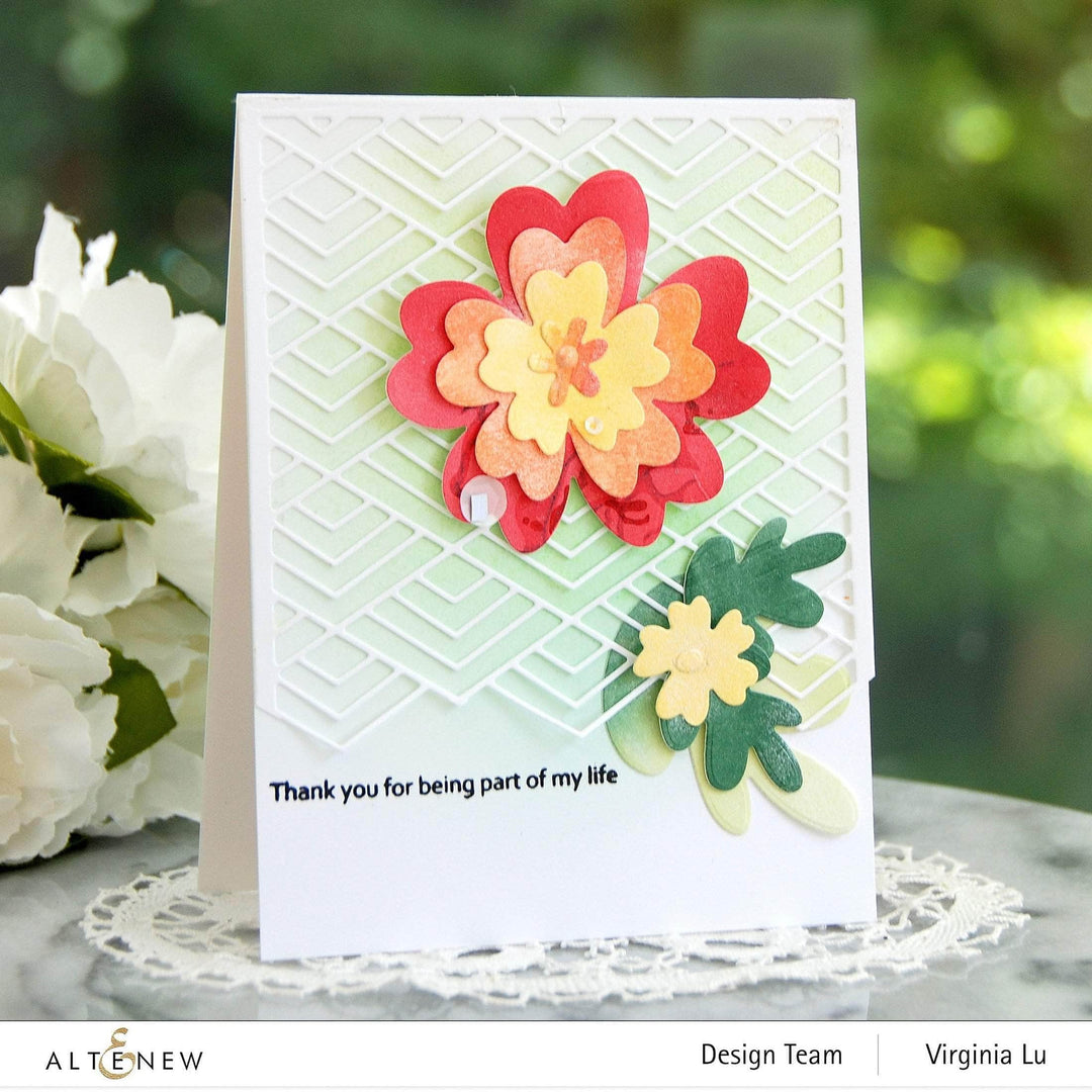 Part A-Glitz Art Craft Co.,LTD Dies Simple Nesting Flowers Layering Die Set