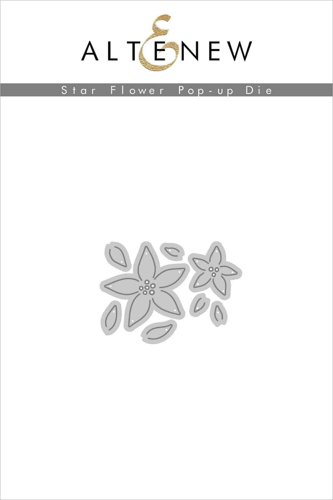 Part A-Glitz Art Craft Co.,LTD Dies Star Flower Pop-up Die Set