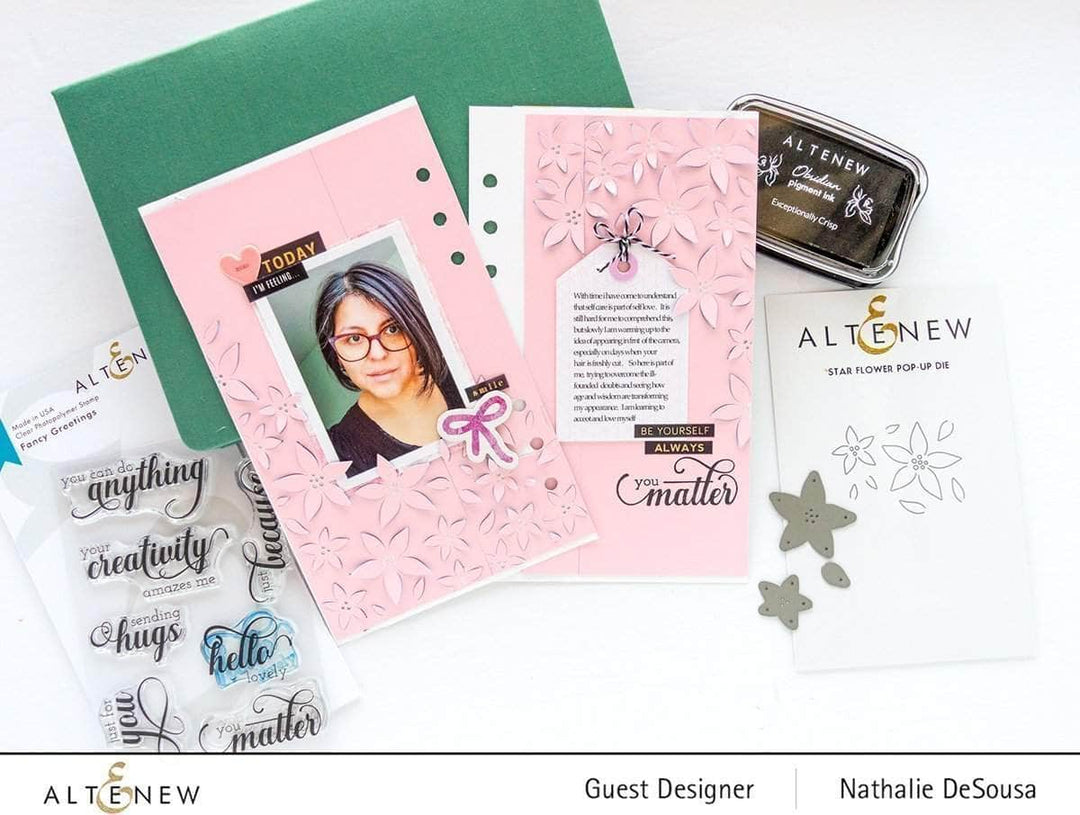 Part A-Glitz Art Craft Co.,LTD Dies Star Flower Pop-up Die Set