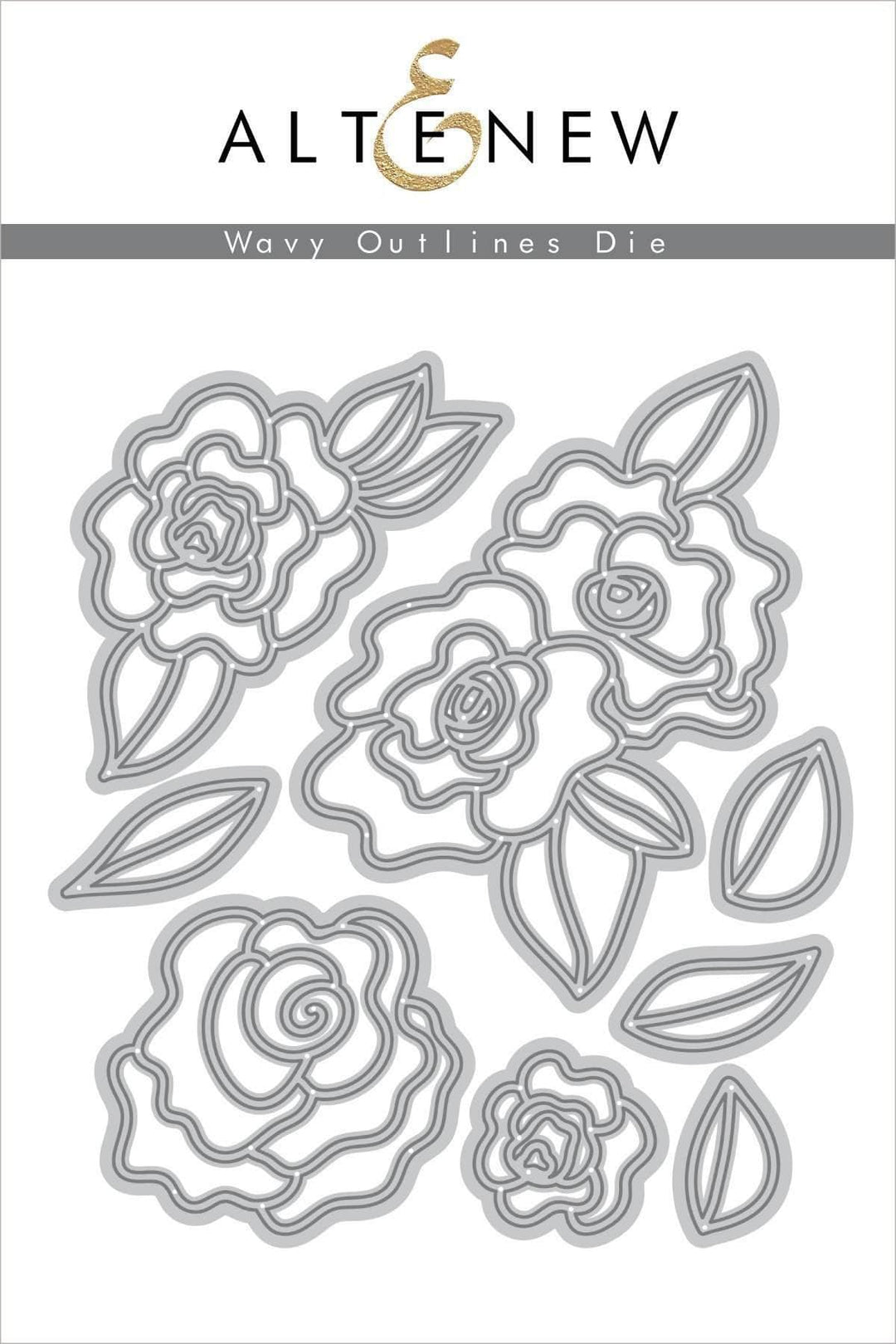Part A-Glitz Art Craft Co.,LTD Dies Wavy Outlines Die Set