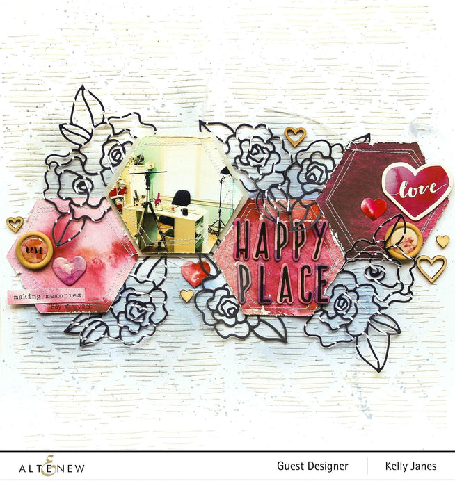 Part A-Glitz Art Craft Co.,LTD Dies Wavy Outlines Die Set