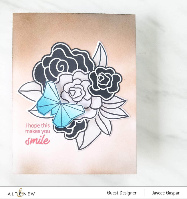 Part A-Glitz Art Craft Co.,LTD Dies Wavy Roses Die Set