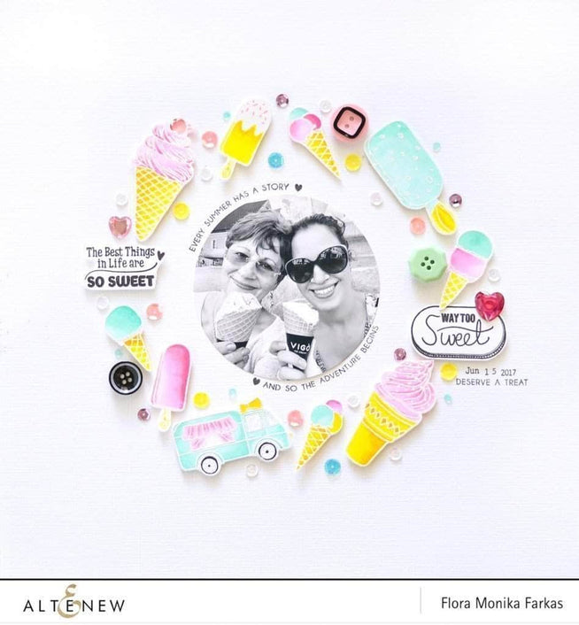 Part A-Glitz Art Craft Co.,LTD Dies Way Too Sweet Die Set