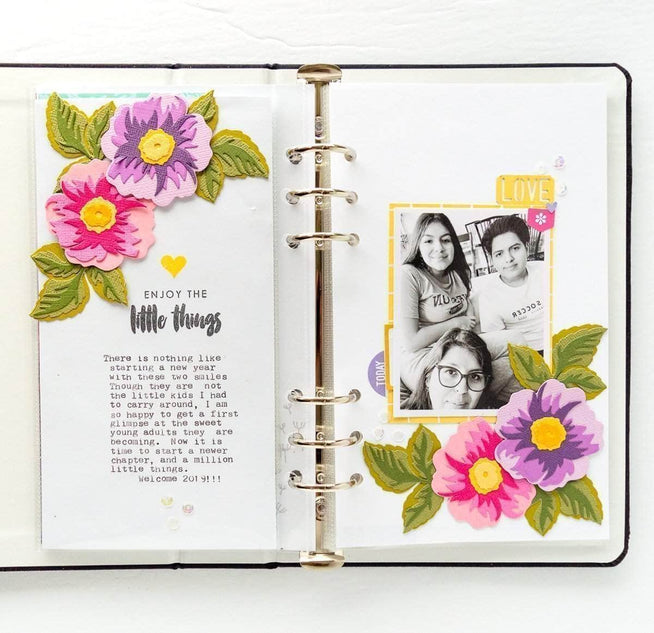 Part A-Glitz Art Craft Co.,LTD Dies Wild Rose 3D Die Set