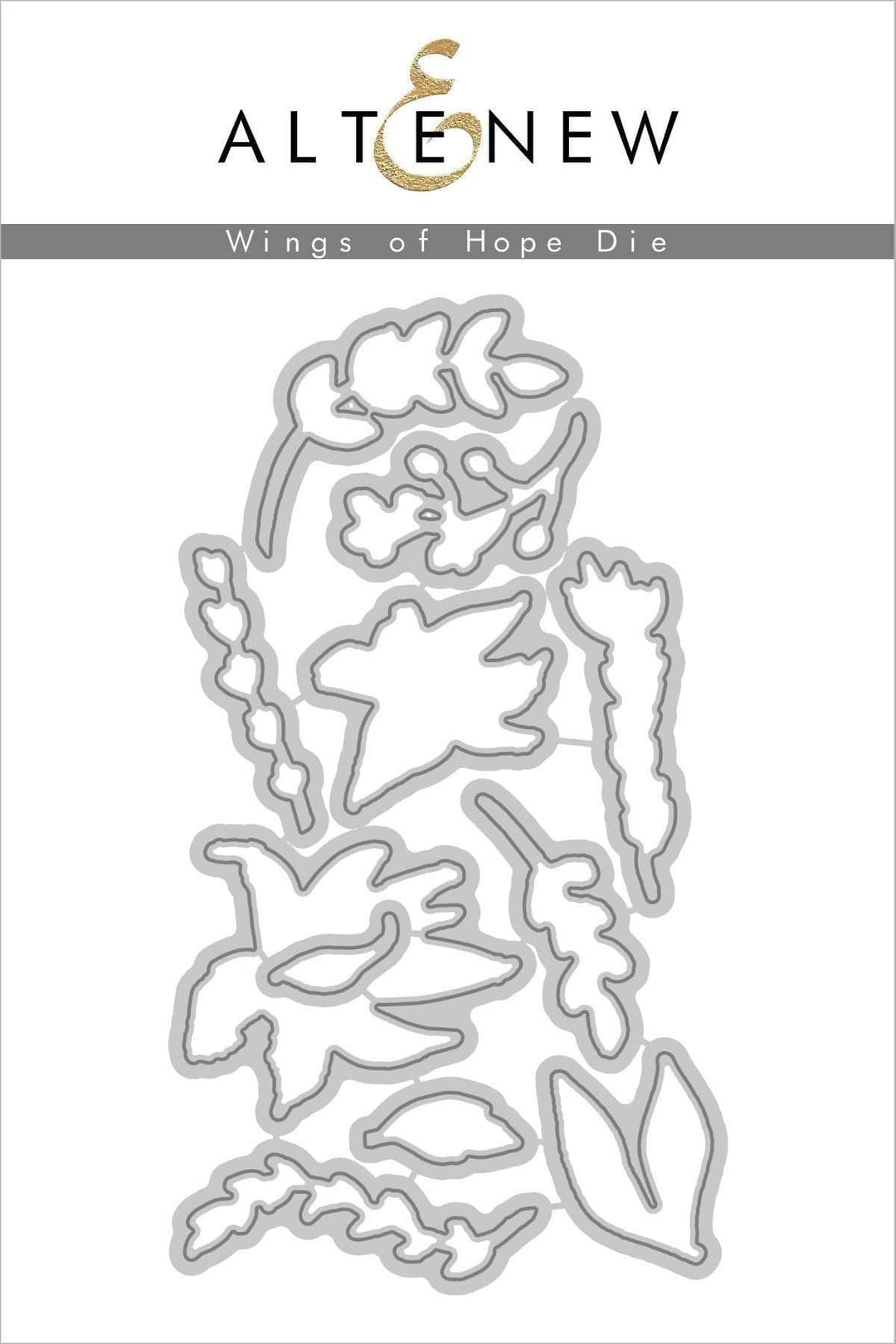 Part A-Glitz Art Craft Co.,LTD Dies Wings of Hope Die Set