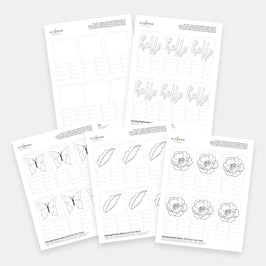 Free Coloring Practice Sheets Vol. 1 (Printable)