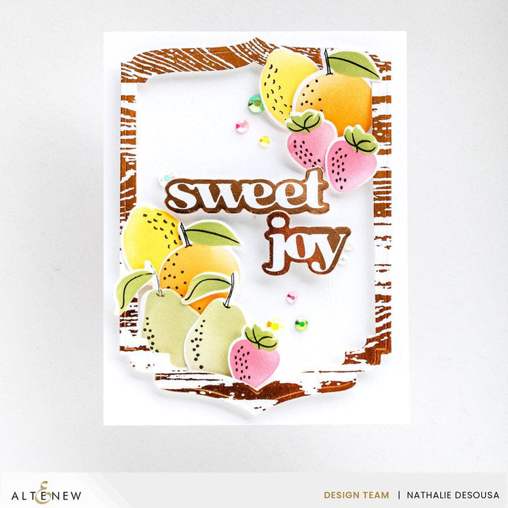Dynamic Duo: Fruitful Fun & Add-on Die Bundle