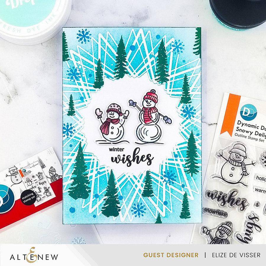 Altenew Dynamic Duo Bundle Dynamic Duo: Snowy Delight & Add-on Die Bundle