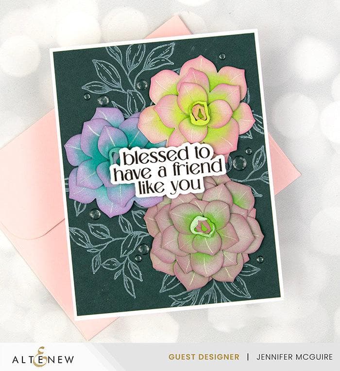 Dynamic Duo: Painted Blossoms