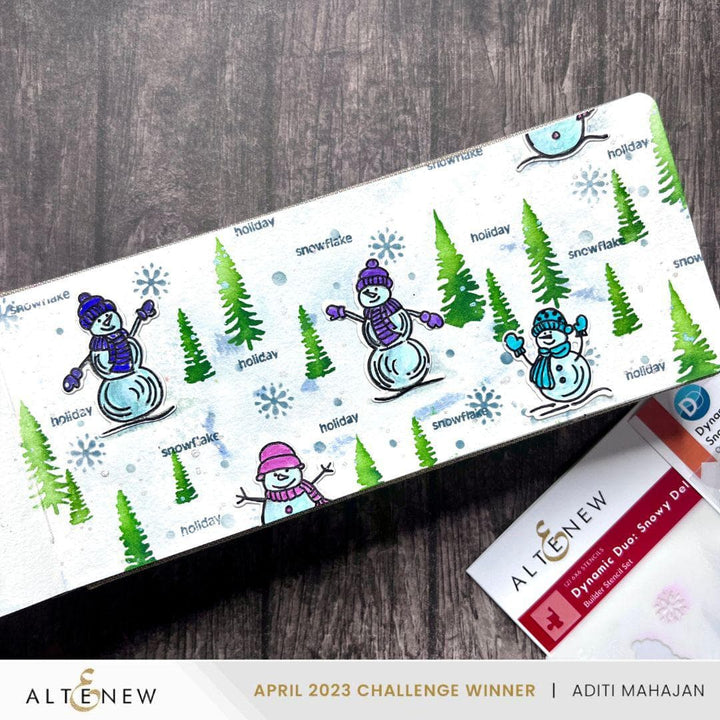 Altenew Dynamic Duo Dynamic Duo: Snowy Delight