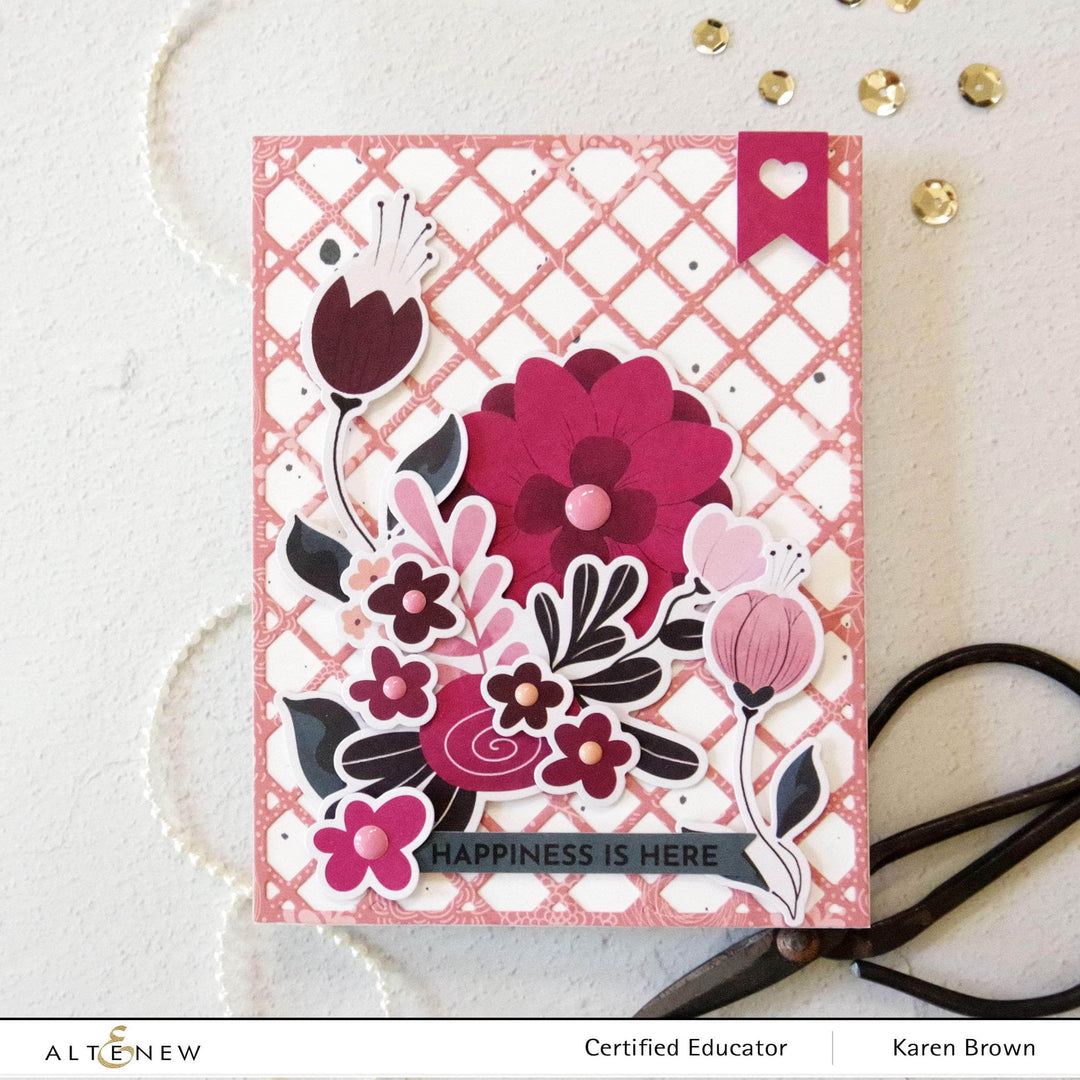 Chinesecrafts Embellishments Cherry Blossom Enamel Dots