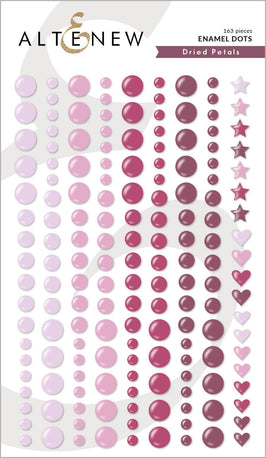 Dried Petals Enamel Dots