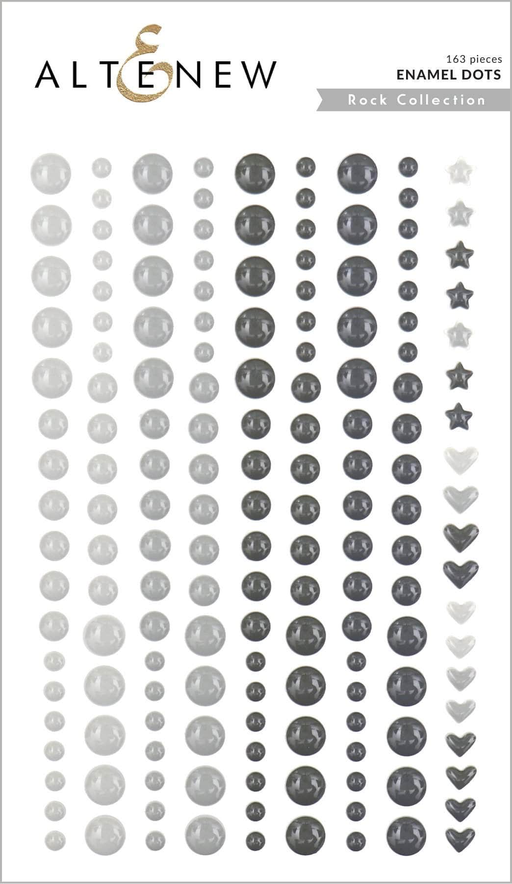 Chinesecrafts Embellishments Rock Collection Enamel Dots