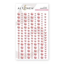 Sandy Blush Enamel Dots
