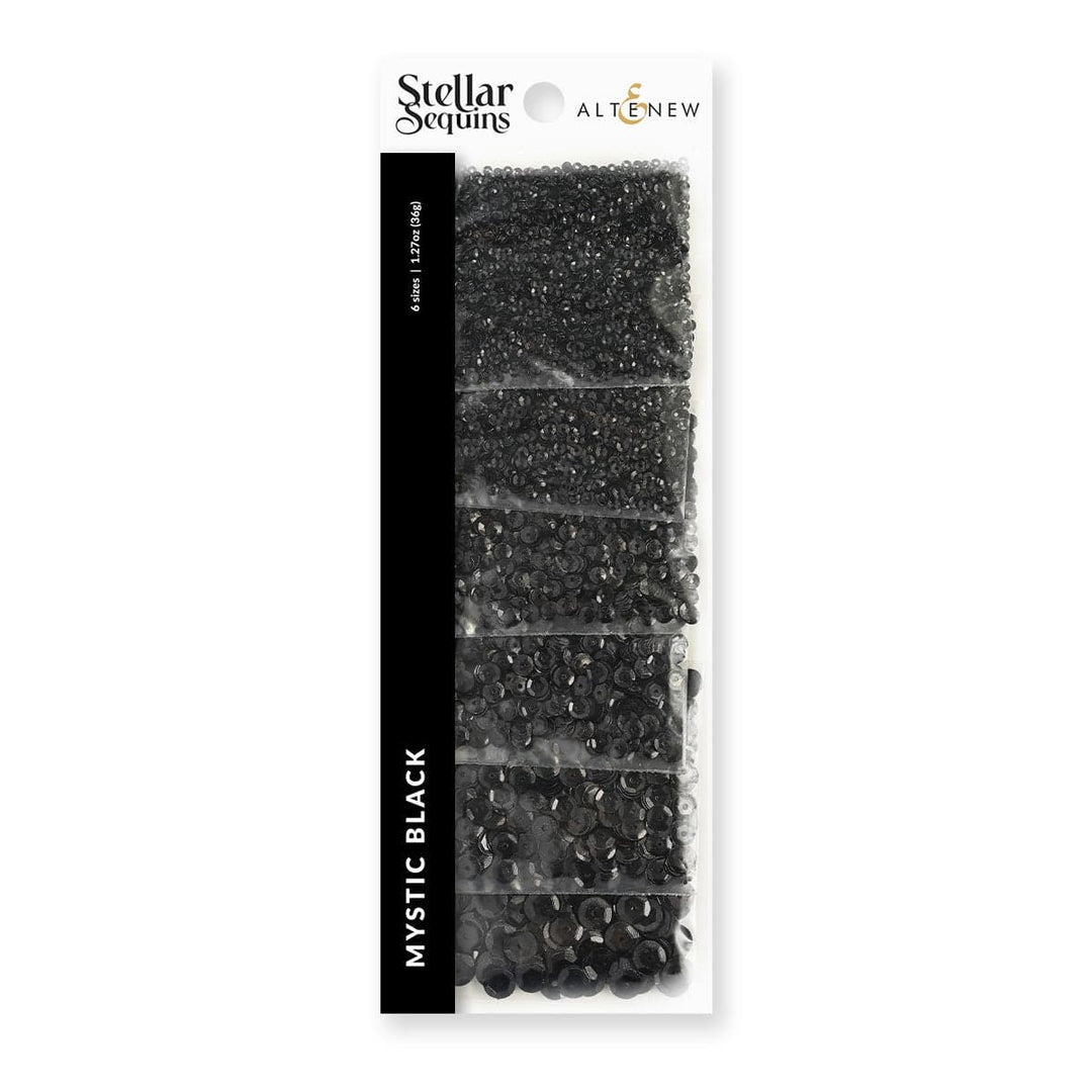 Stellar Sequins - Mystic Black