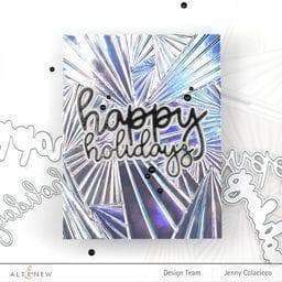 Part A-Glitz Art Craft Co.,LTD Embossing Folder Cross Weaves 3D Embossing Folder