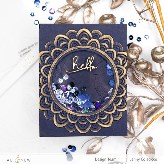 Part A-Glitz Art Craft Co.,LTD Embossing Folder Folktale Birds 3D Embossing Folder