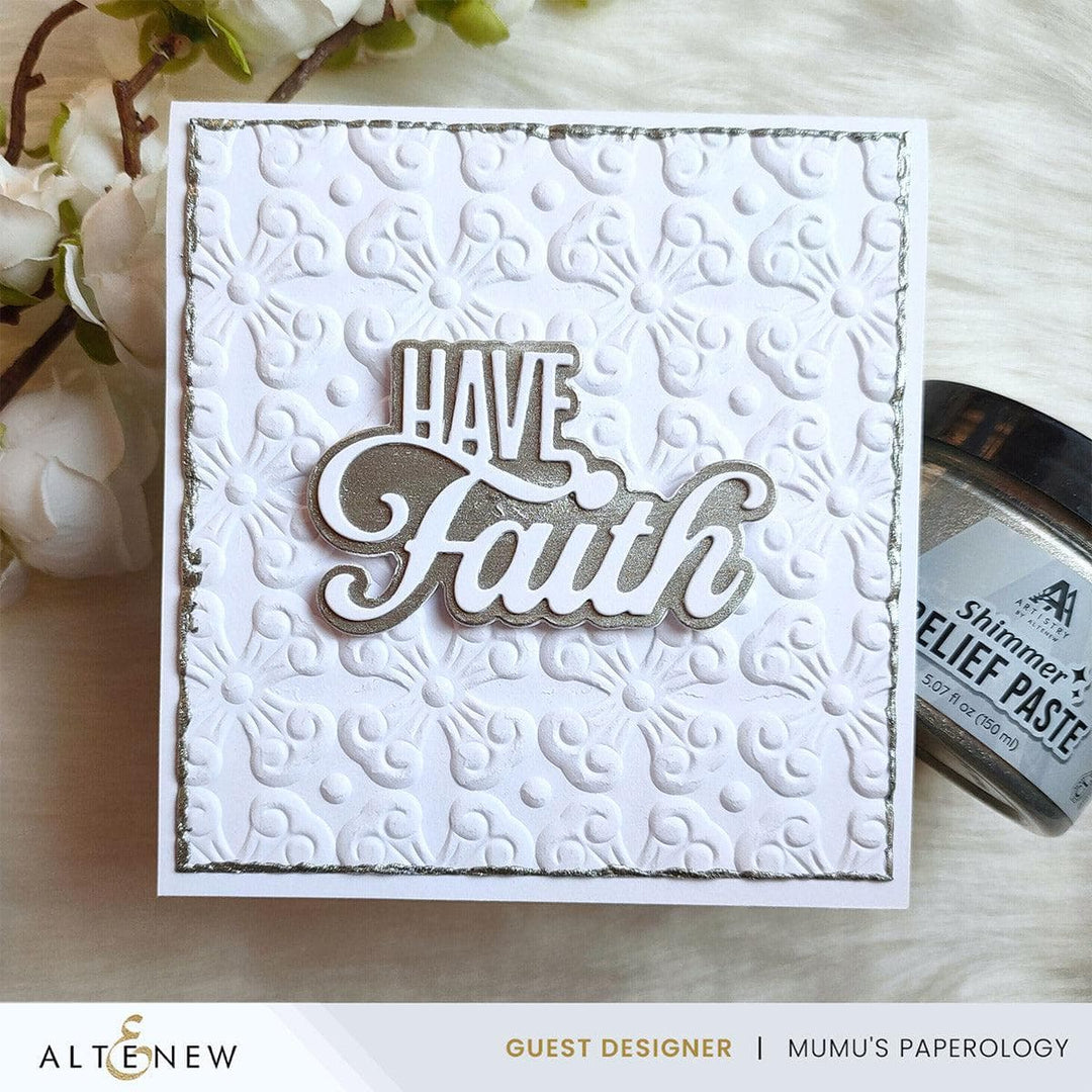 Ornate Emblems 3D Embossing Folder