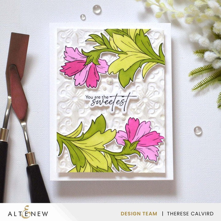 Ornate Emblems 3D Embossing Folder