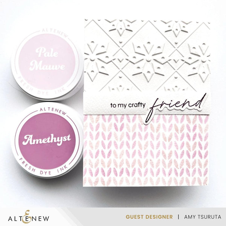 Snowy Stars 3D Embossing Folder