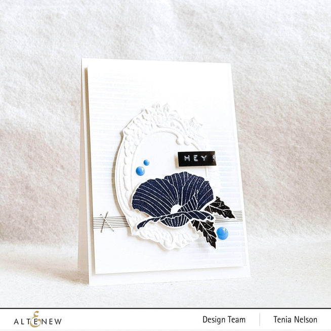 Part A-Glitz Art Craft Co.,LTD Embossing Folder Baroque Frame 3D Embossing Folder