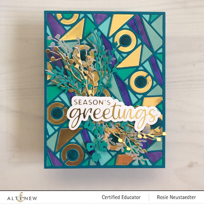 Altenew Hot Foil Plate & Die Bundle Holiday Greetings Complete Bundle