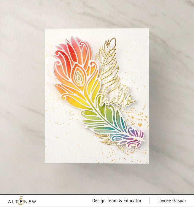 Altenew Hot Foil Plate & Die Bundle Sweet Sentiments Hot Foil Plate & Die Bundle