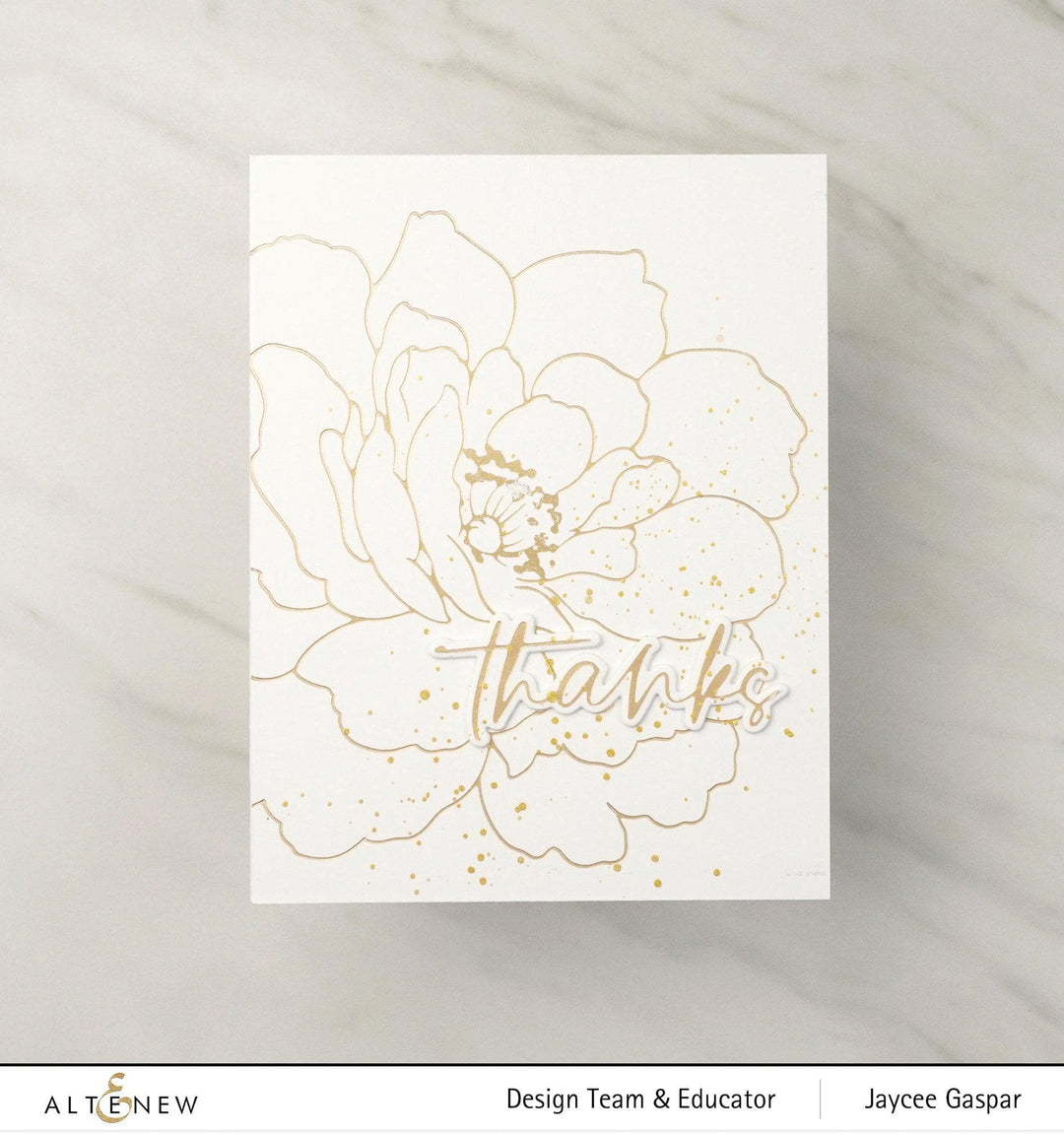 Altenew Hot Foil Plate & Die Bundle Sweet Sentiments Hot Foil Plate & Die Bundle
