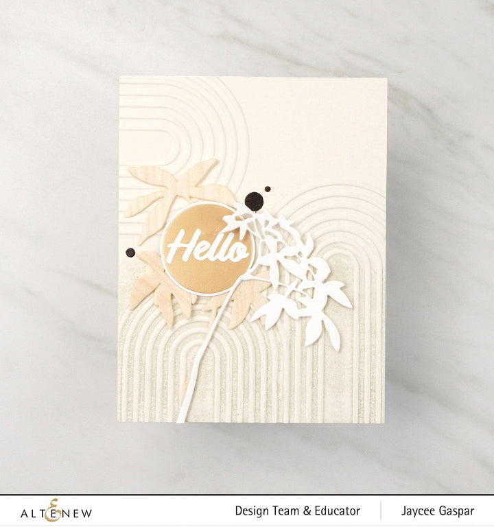 Part A-Glitz Art Craft Co.,LTD Hot Foil Plate Everyday Sentiments Hot Foil Plate Set