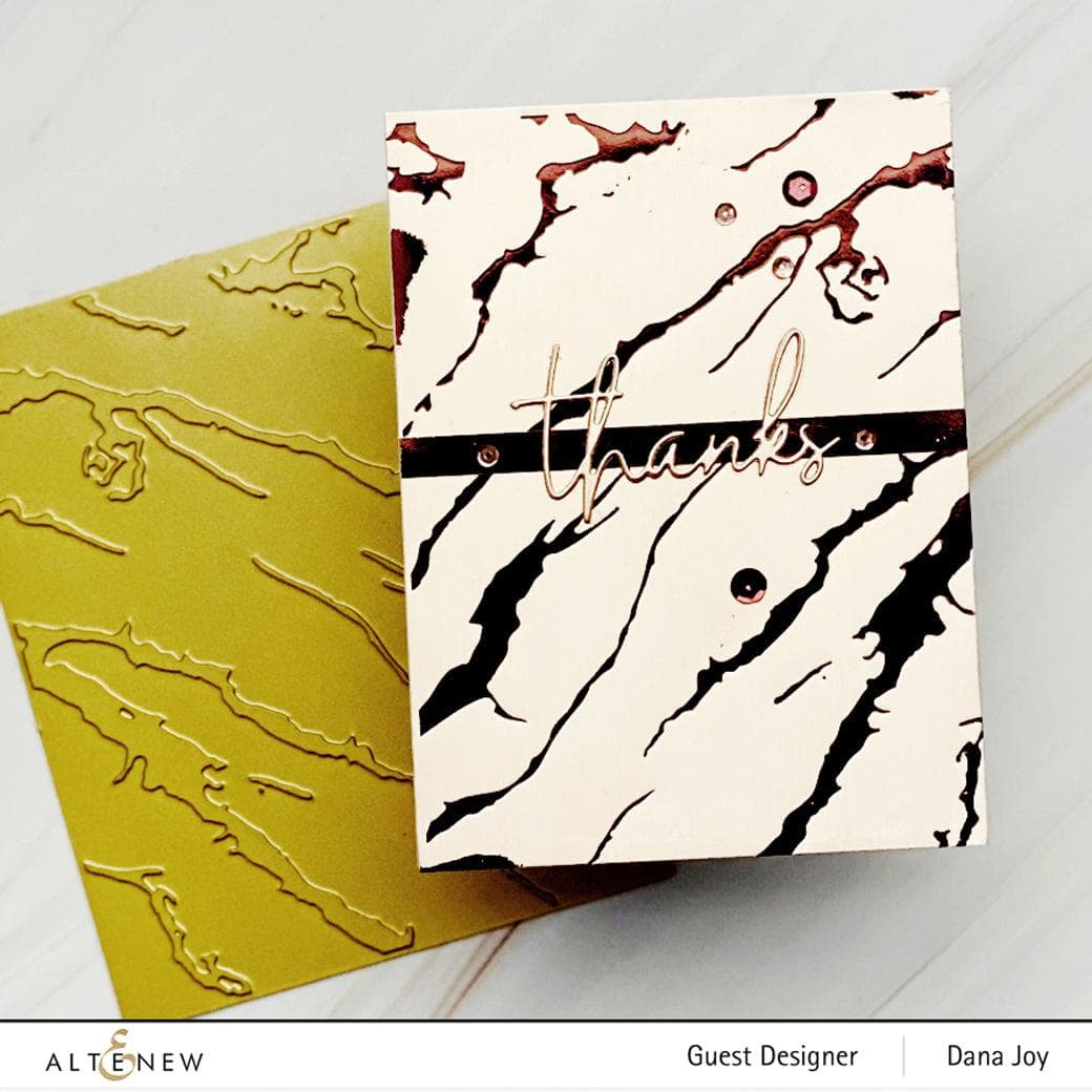 Part A-Glitz Art Craft Co.,LTD Hot Foil Plate Exquisite Marble Hot Foil Plate
