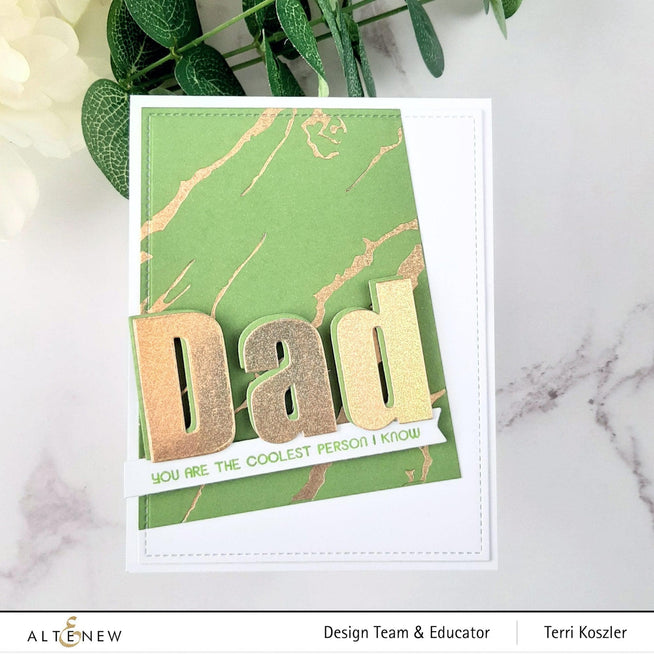Part A-Glitz Art Craft Co.,LTD Hot Foil Plate Exquisite Marble Hot Foil Plate
