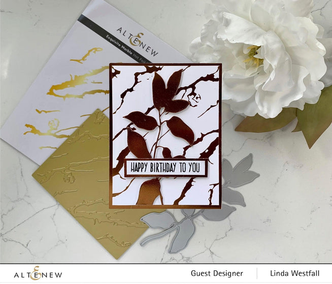Part A-Glitz Art Craft Co.,LTD Hot Foil Plate Exquisite Marble Hot Foil Plate