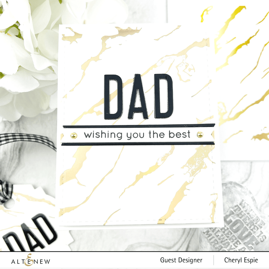 Part A-Glitz Art Craft Co.,LTD Hot Foil Plate Exquisite Marble Hot Foil Plate