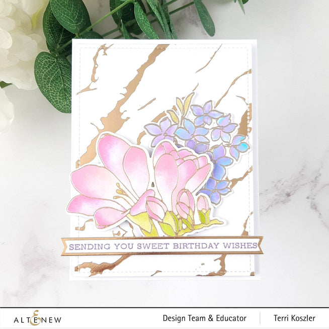 Part A-Glitz Art Craft Co.,LTD Hot Foil Plate Exquisite Marble Hot Foil Plate