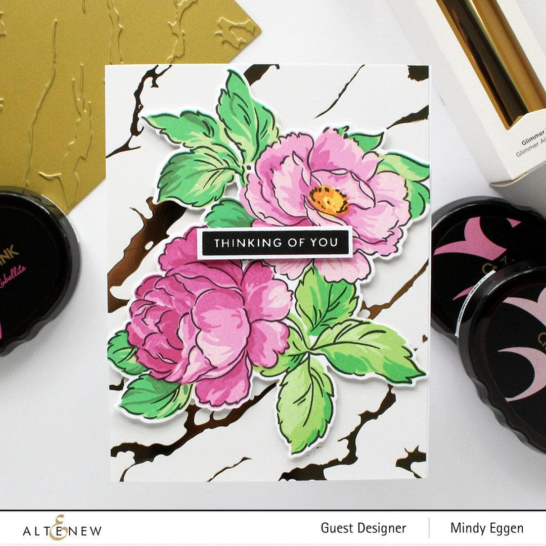 Part A-Glitz Art Craft Co.,LTD Hot Foil Plate Exquisite Marble Hot Foil Plate