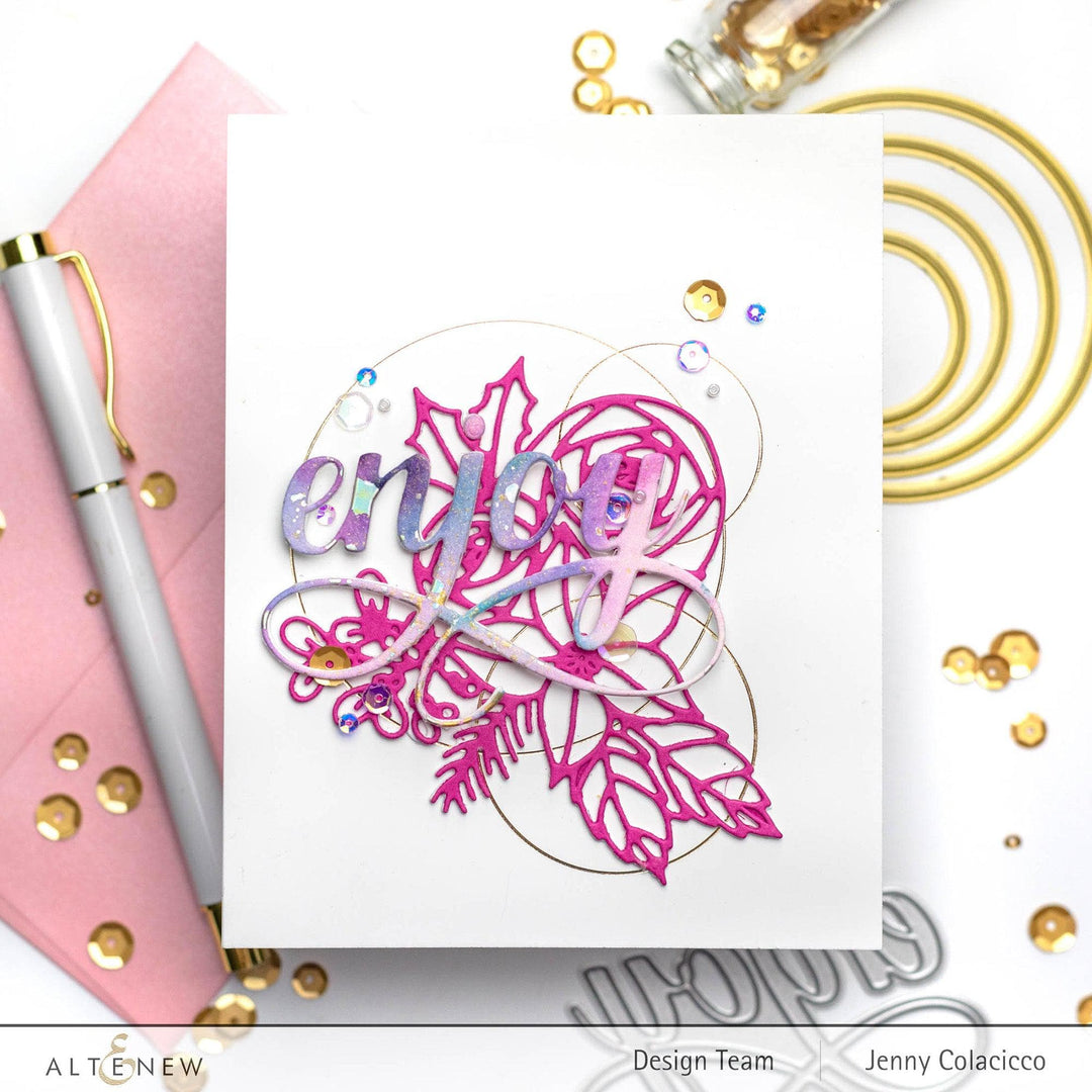 Part A-Glitz Art Craft Co.,LTD Hot Foil Plate Fine Rings: Circles Hot Foil Plate Set